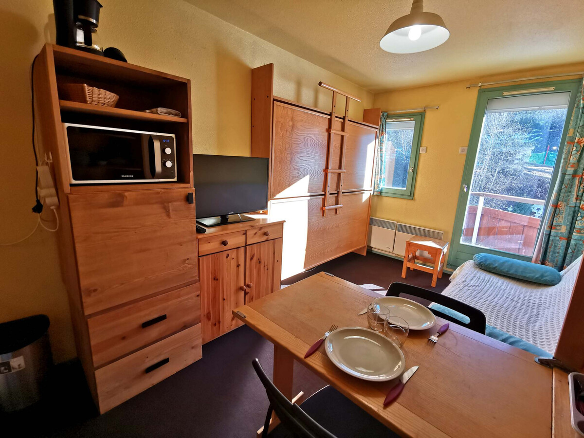 Studio 3 pers. aux pistes avec balcon vue Est - Photo 1