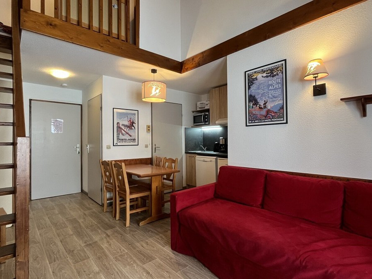 Appartement 6 pers, 2 chambres + mezzanine à Plagne Soleil - Photo 2