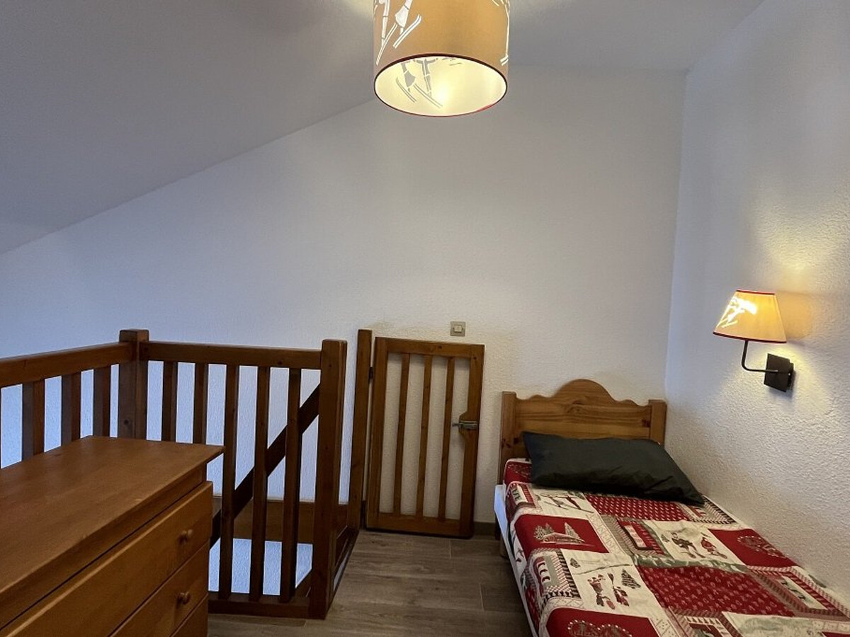 Appartement 6 pers, 2 chambres + mezzanine à Plagne Soleil - Photo 12