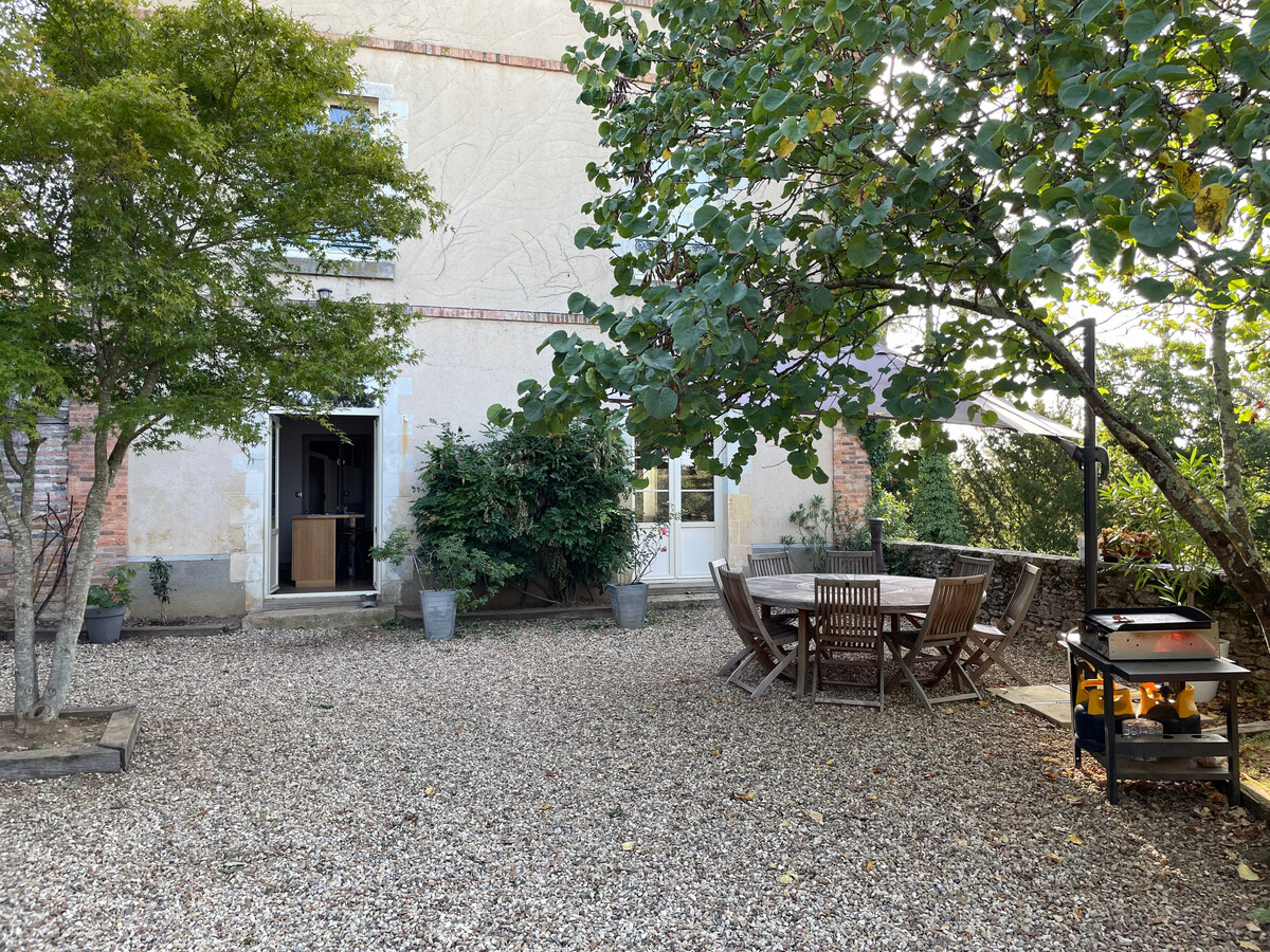 Gîte 5 chambres Juigné-sur-Sarthe, 12 personnes, vue Abbaye - Photo 12
