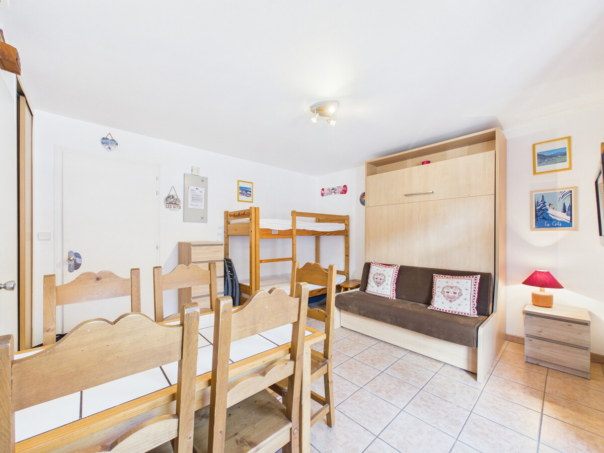 Studio 22m² centre Les Gets, animaux acceptés - Photo 3