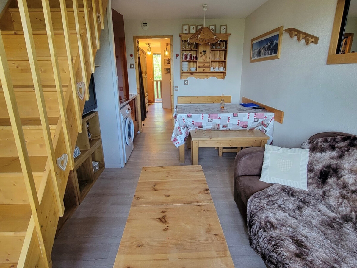 Duplex rénové 3P+cabine, vue Mont Blanc, La Plagne - Photo 2