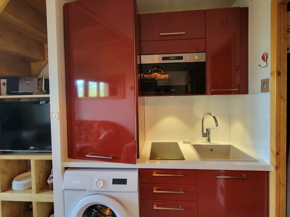 Duplex rénové 3P+cabine, vue Mont Blanc, La Plagne - Photo 4