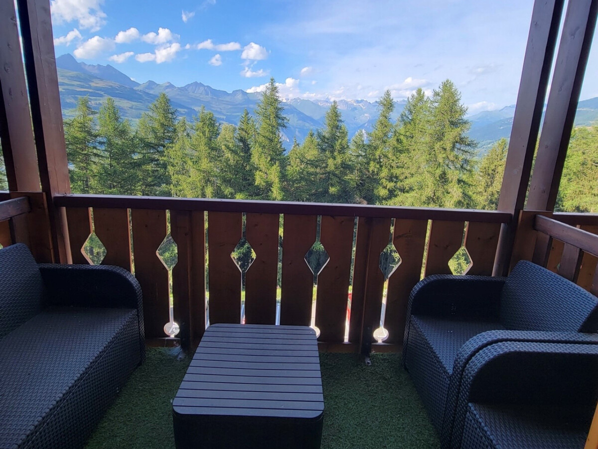 Duplex rénové 3P+cabine, vue Mont Blanc, La Plagne - Photo 12
