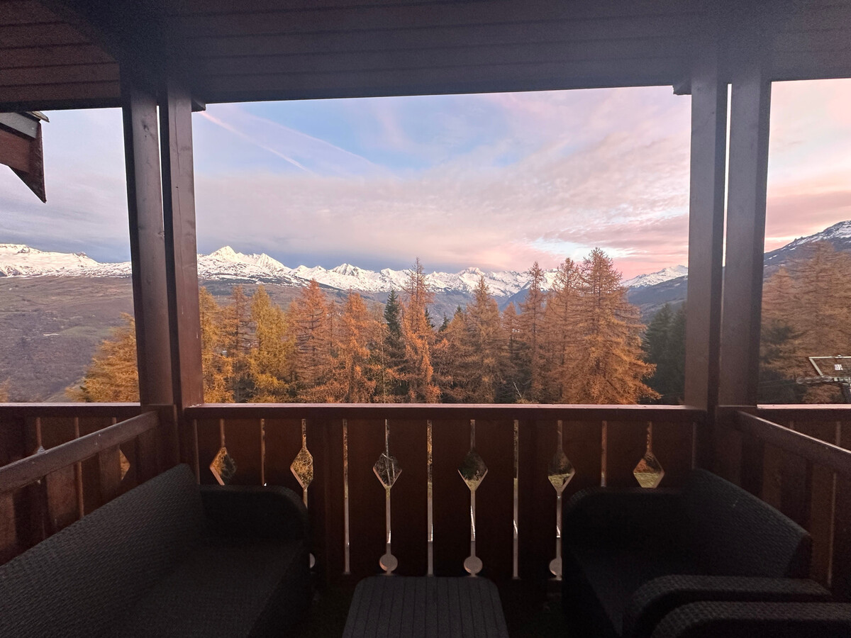 Duplex rénové 3P+cabine, vue Mont Blanc, La Plagne - Photo 13