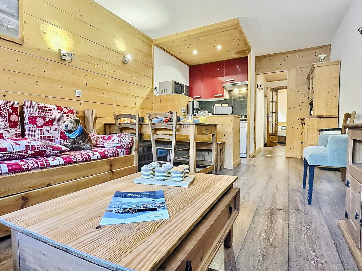 T2 rénové balcon Sud, 450m des pistes à Tignes - Photo 2