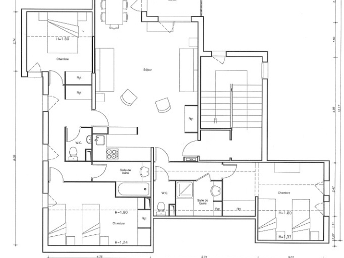 Appartement 4 pièces 88 m² avec balcon à La Plagne 1800 - Photo 11