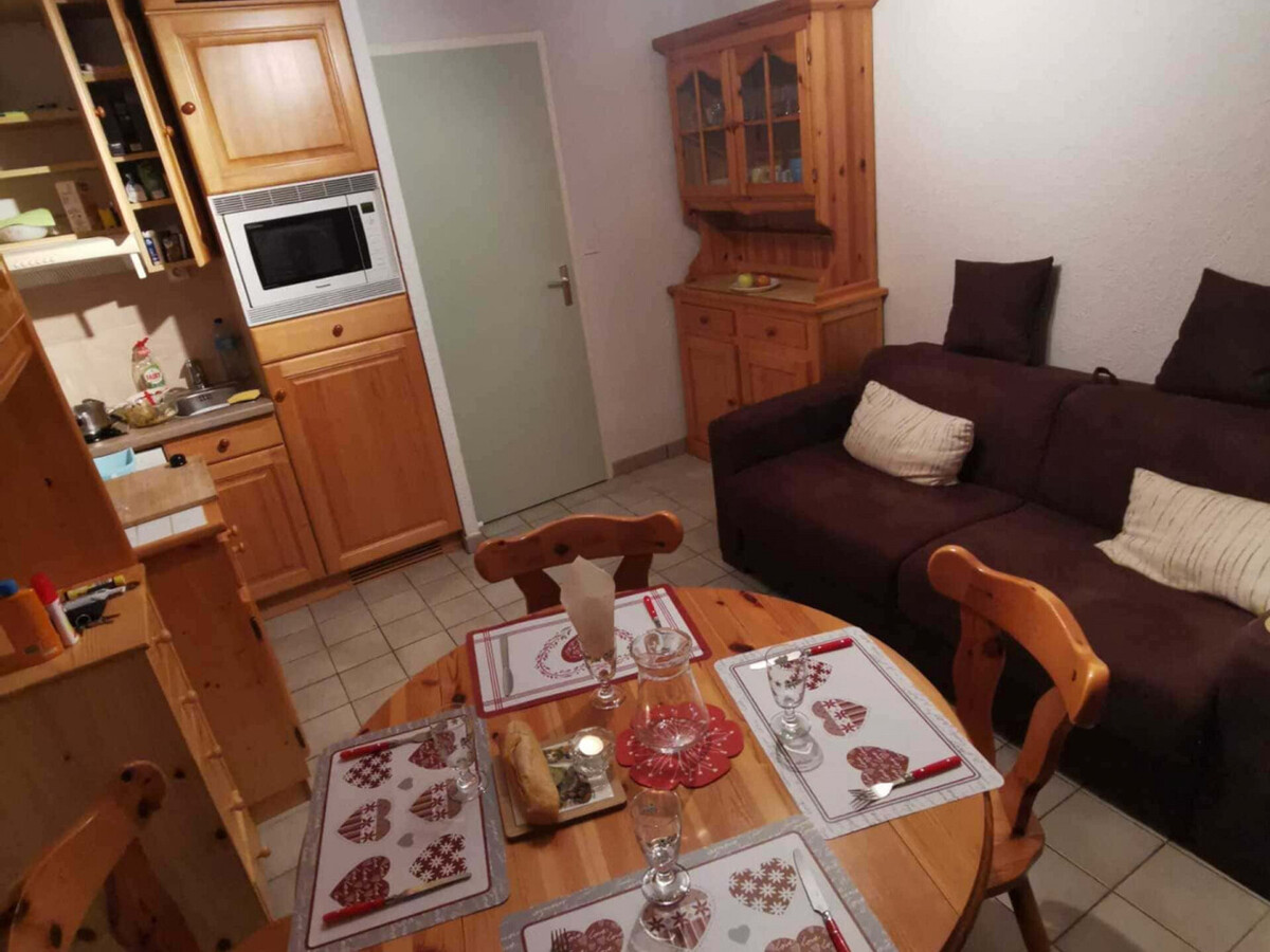 Studio 3 pers Châtel avec terrasse, animaux acceptés - Photo 4