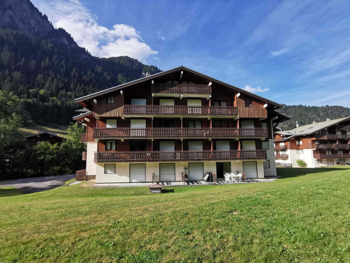 Studio 3 pers Châtel avec terrasse, animaux acceptés - Photo 14