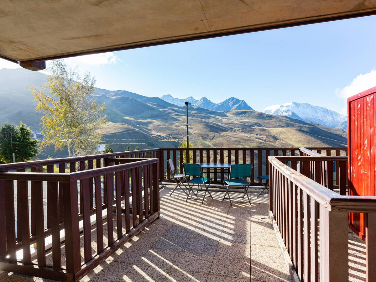 Appartement 8 pers aux Hauts de Peyragudes, terrasse - Photo 4