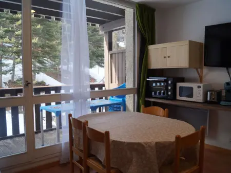 Location appartement à Pra Loup, Studio lumineux à Pra Loup 1500 pour 4/5 personnes, accès facile aux pistes