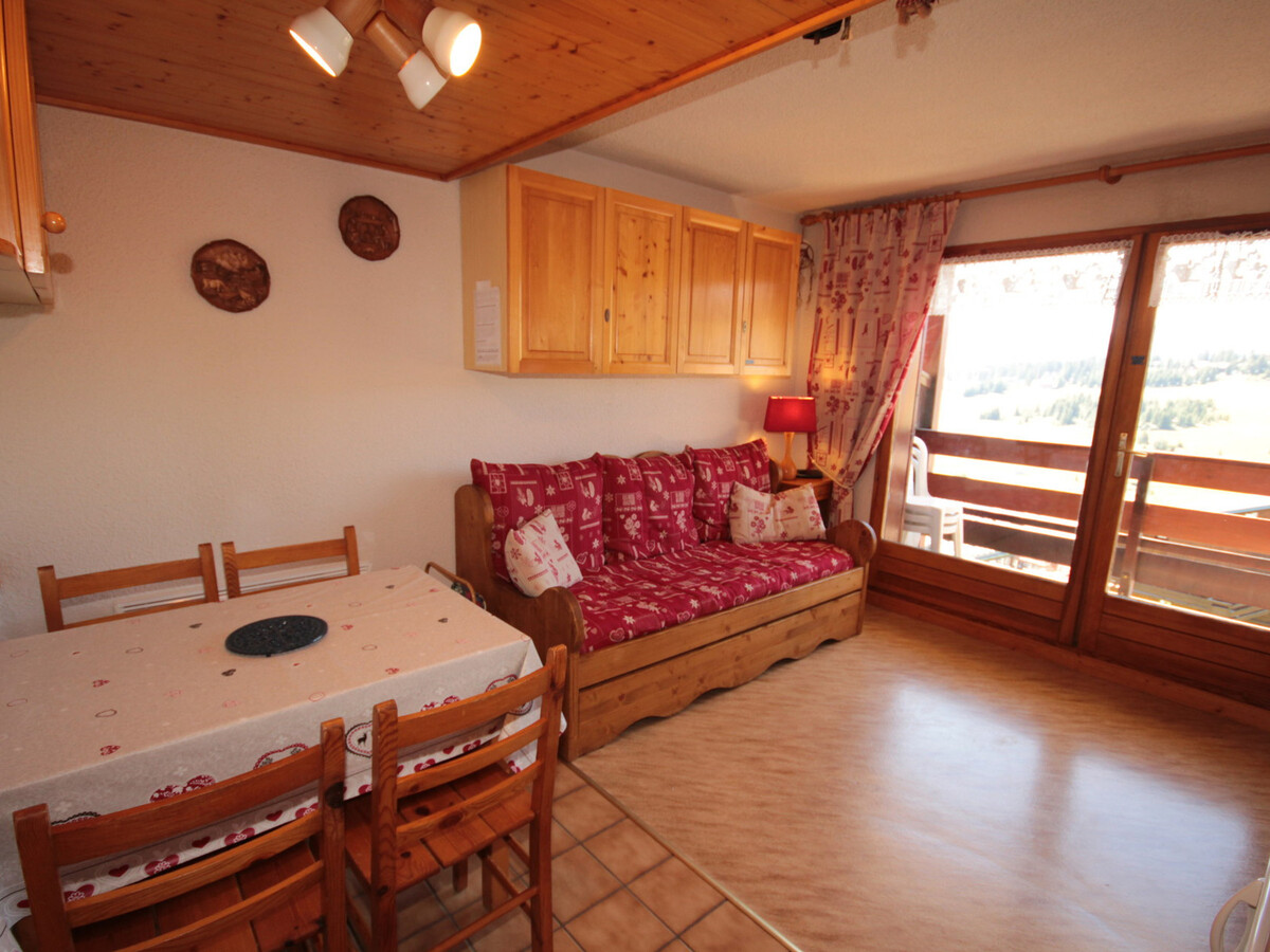 Studio cabine 4 pers aux Saisies, vue pistes, animaux OK - Photo 8