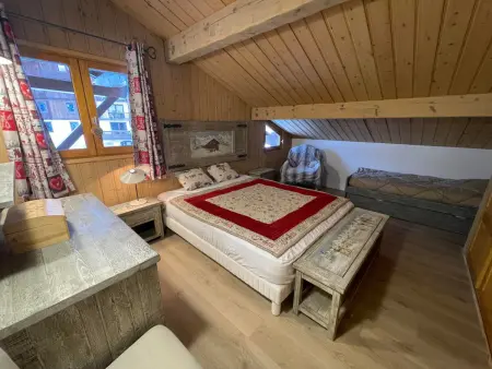 Appartement cocooning 6 pers. aux Saisies, garage inclus : photo 2