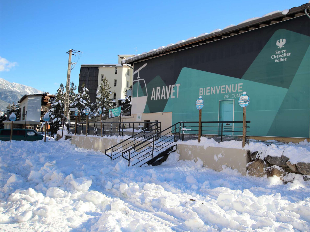 Studio 4 pers. Serre Chevalier, retour ski direct - Photo 14