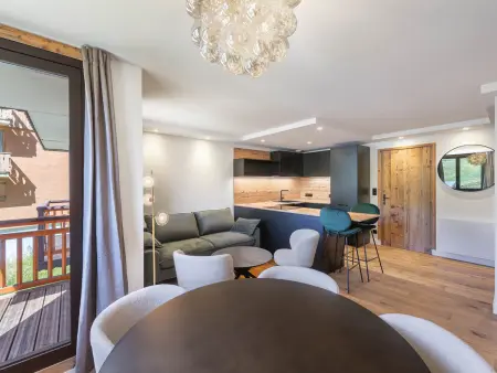 Location appartement à Val Thorens, Appartement rénové 2 chambres à Val Thorens avec WiFi