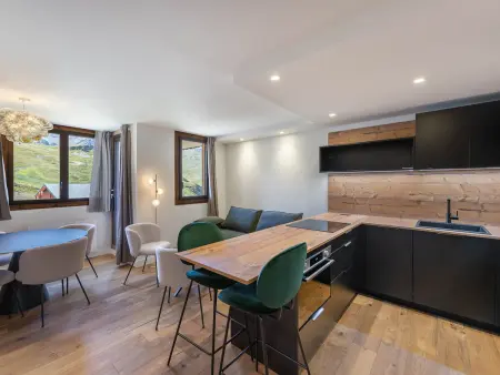 Appartement 2 chambres Val Thorens, vue pistes et balcons : photo 3