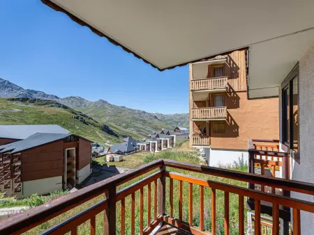 Appartement 2 chambres Val Thorens, vue pistes et balcons : photo 7