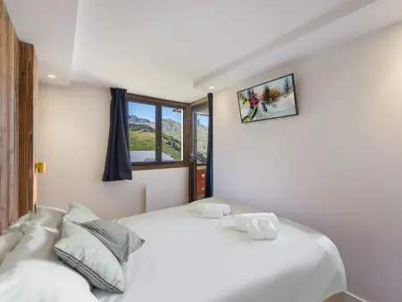 Appartement 2 chambres Val Thorens, vue pistes et balcons : photo 11