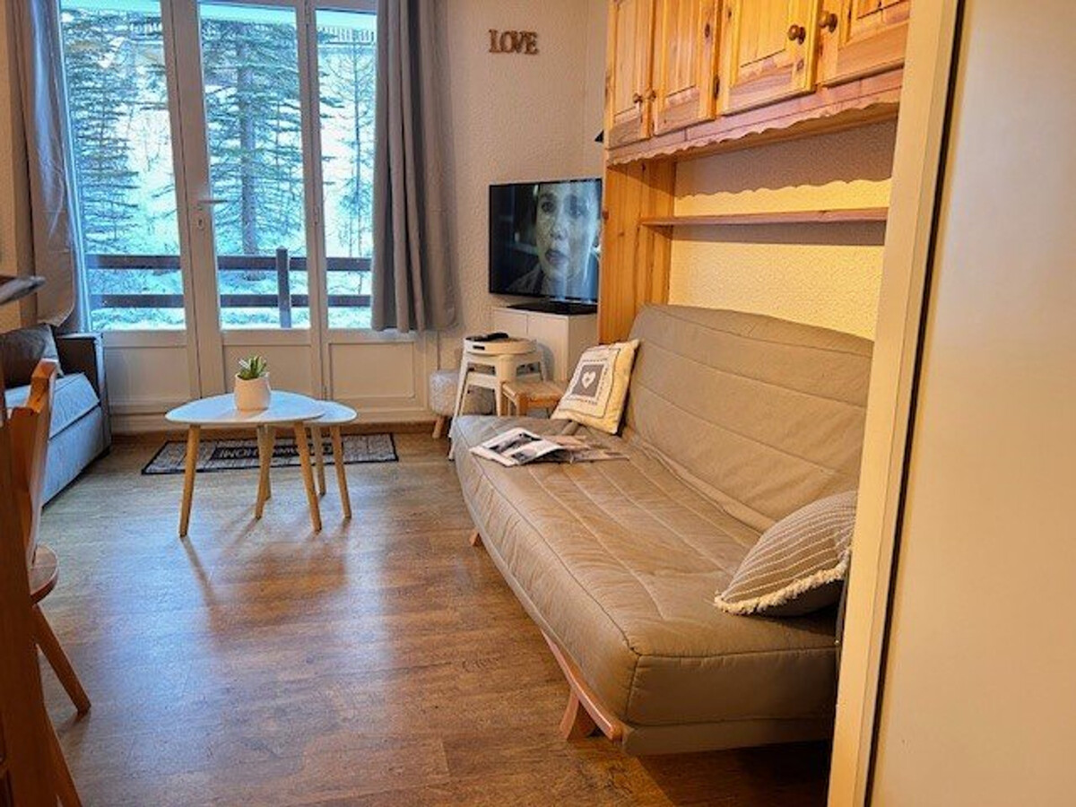 Studio calme et fonctionnel, pied de pistes, pour 5 personnes, balcon sud – Risoul 1850 - Photo 2