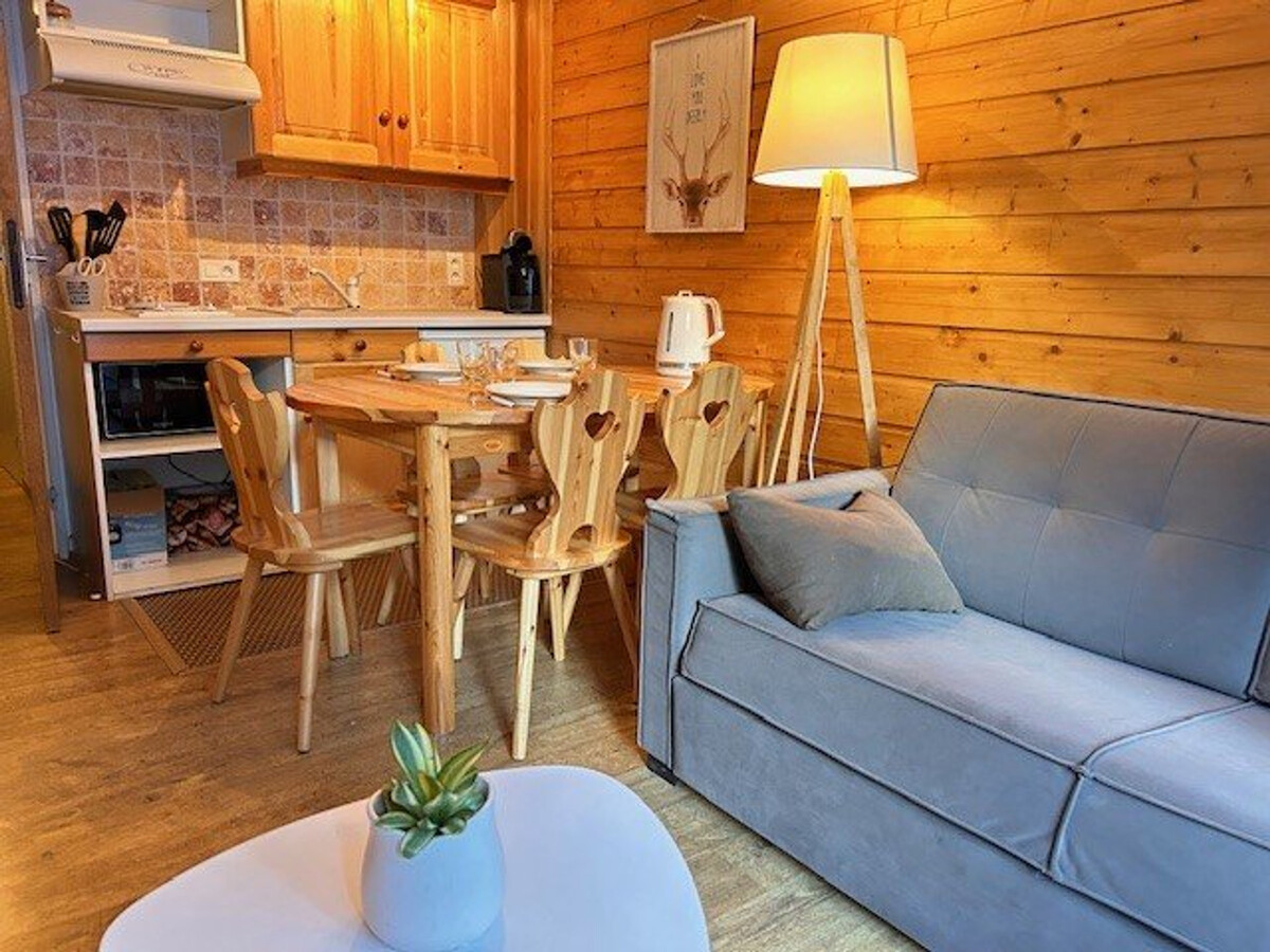 Studio calme et fonctionnel, pied de pistes, pour 5 personnes, balcon sud – Risoul 1850 - Photo 8