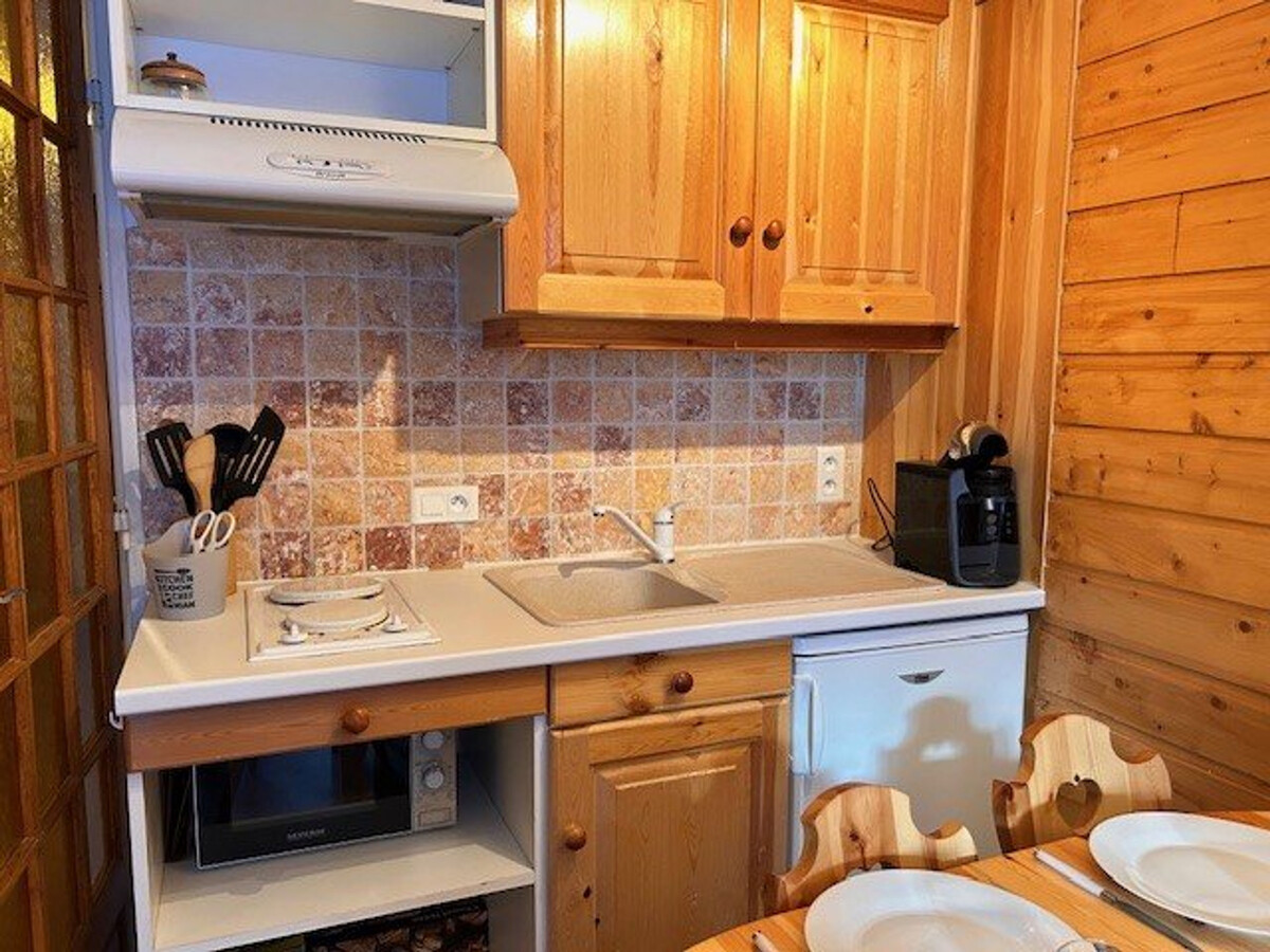 Studio calme et fonctionnel, pied de pistes, pour 5 personnes, balcon sud – Risoul 1850 - Photo 14