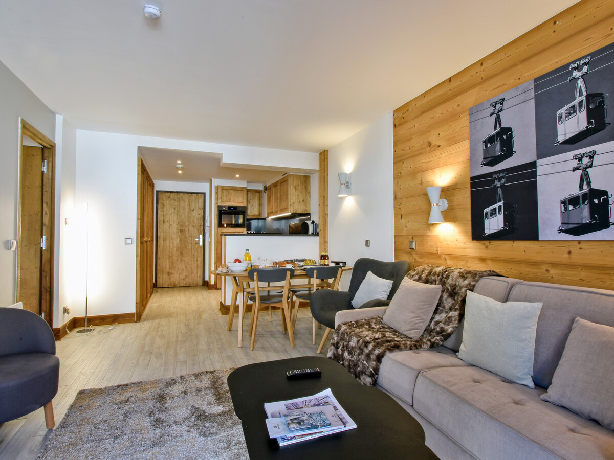 Appartement 2 chambres Courchevel 1850, casiers à ski privé - Photo 4