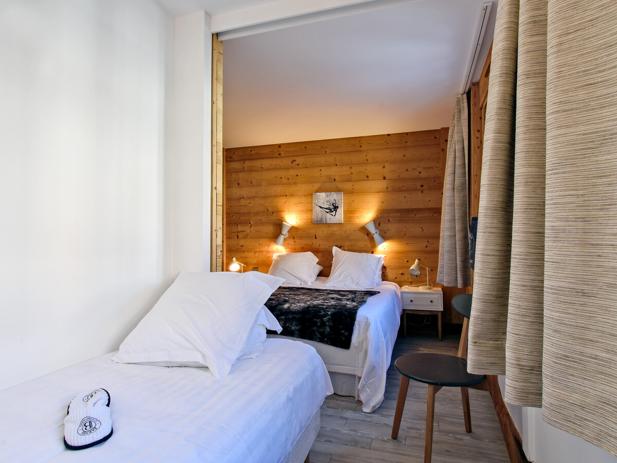 Appartement 2 chambres Courchevel 1850, casiers à ski privé - Photo 9