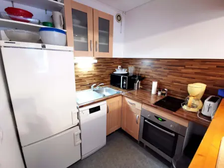 Appartement 2P cabine face aux pistes, cœur des Adrets-Prapoutel : photo 5