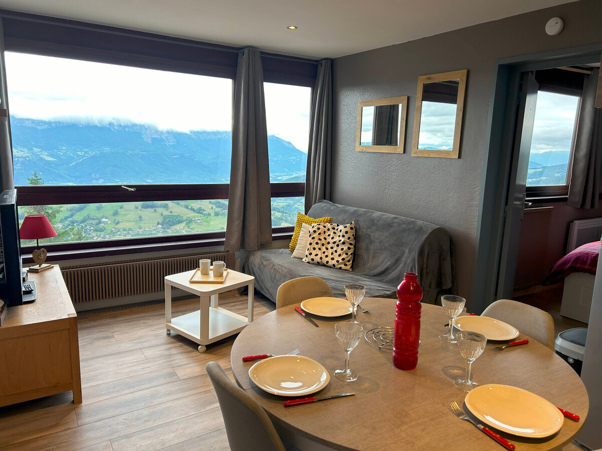 Appartement rénové face aux pistes, Les Adrets-Prapoutel - Photo 1