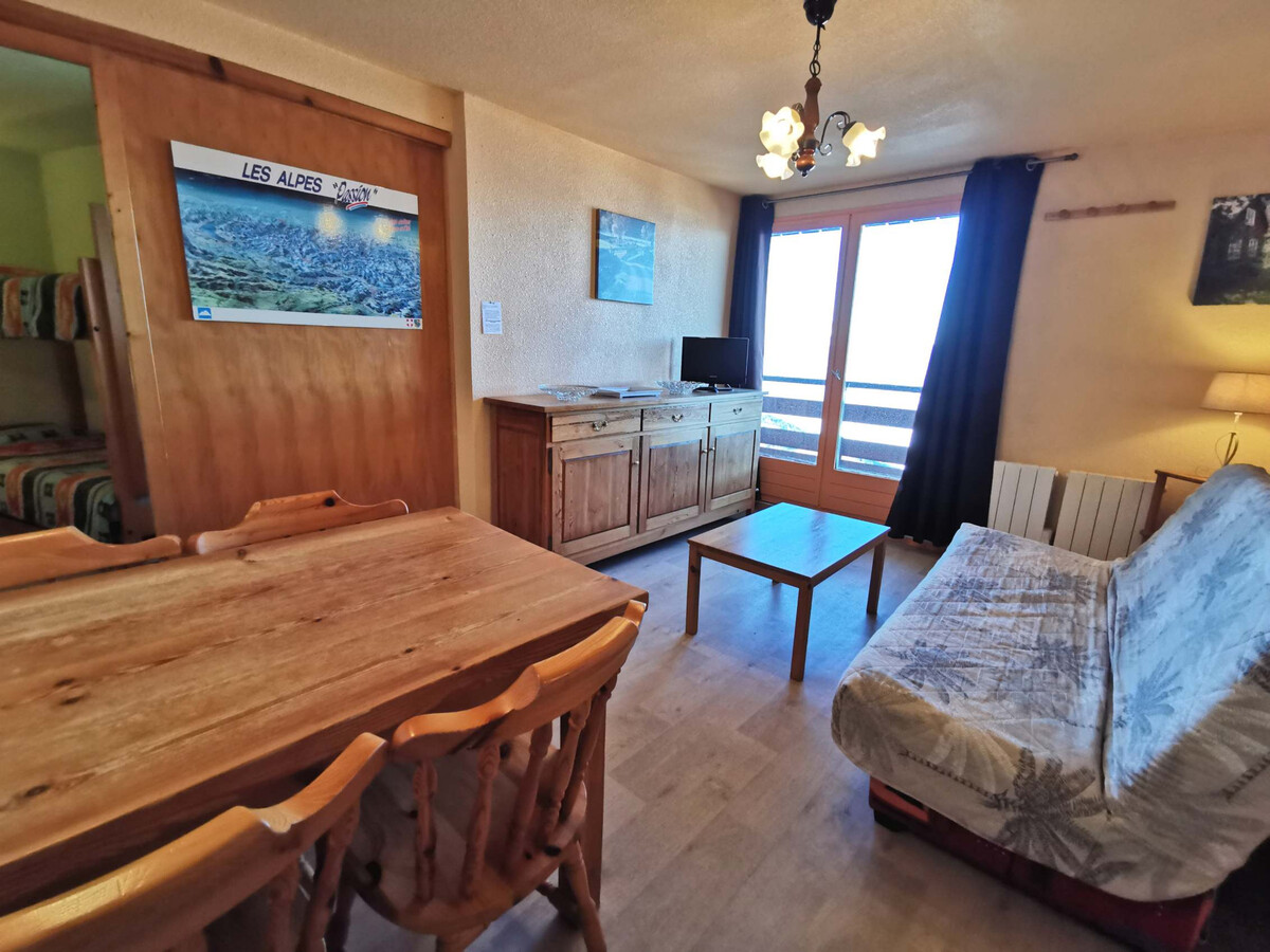 Appart 2 chambres aux Adrets-Prapoutel, balcon vallée - Photo 2