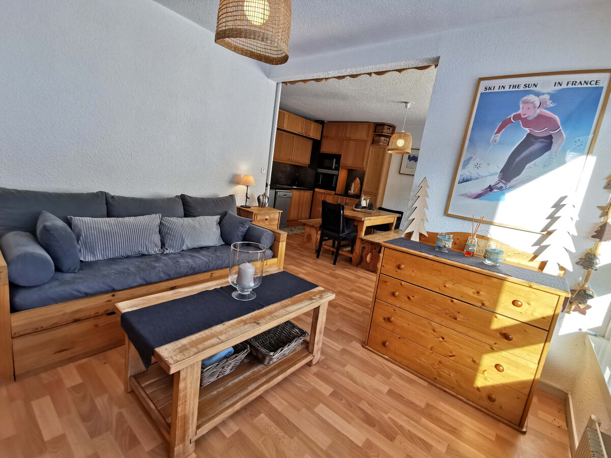 Appartement 7 couchages, balcon vue piste aux Adrets-Prapoutel - Photo 3