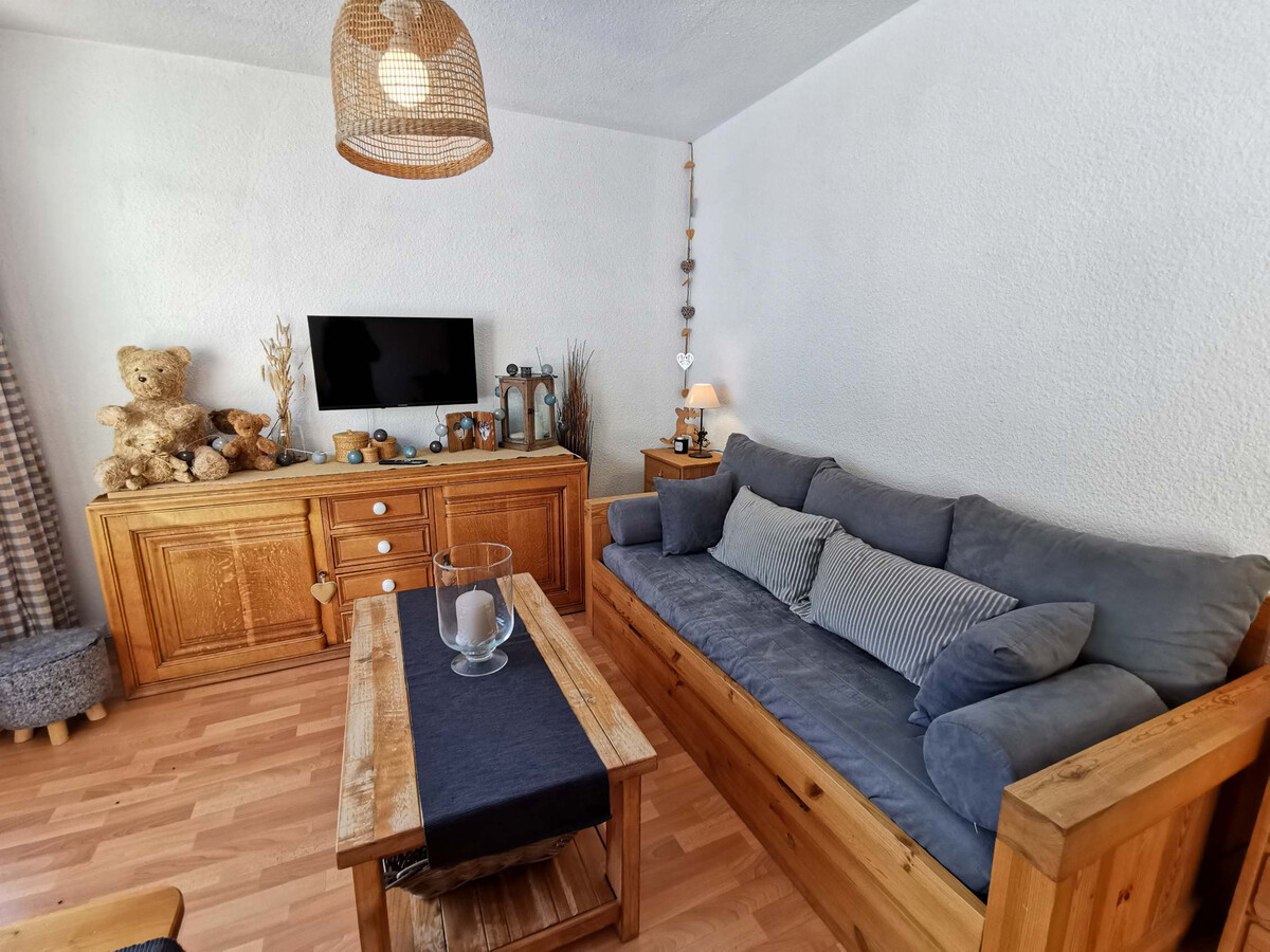Appartement 7 couchages, balcon vue piste aux Adrets-Prapoutel - Photo 4