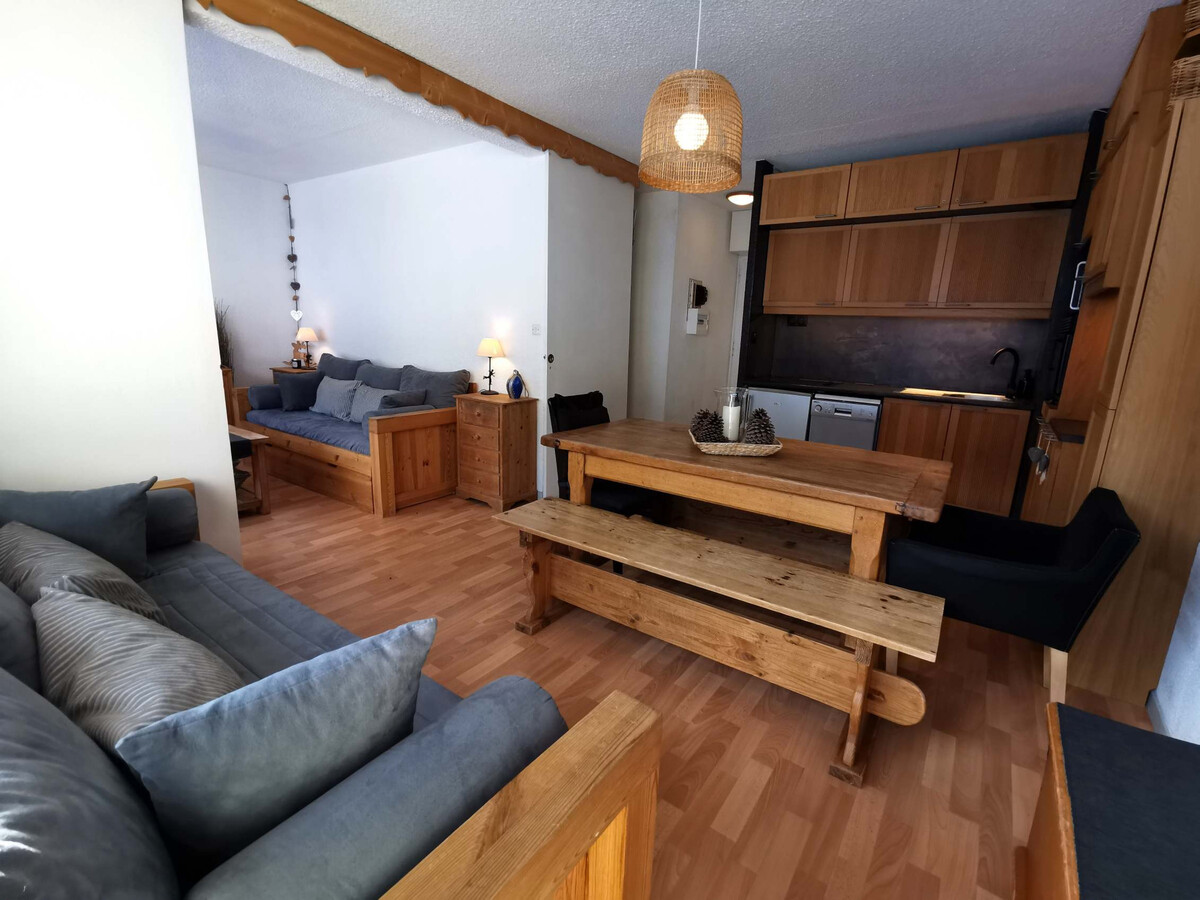 Appartement 7 couchages, balcon vue piste aux Adrets-Prapoutel - Photo 5