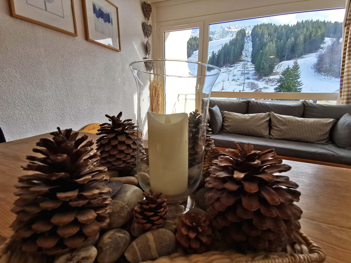 Appartement 7 couchages, balcon vue piste aux Adrets-Prapoutel - Photo 13