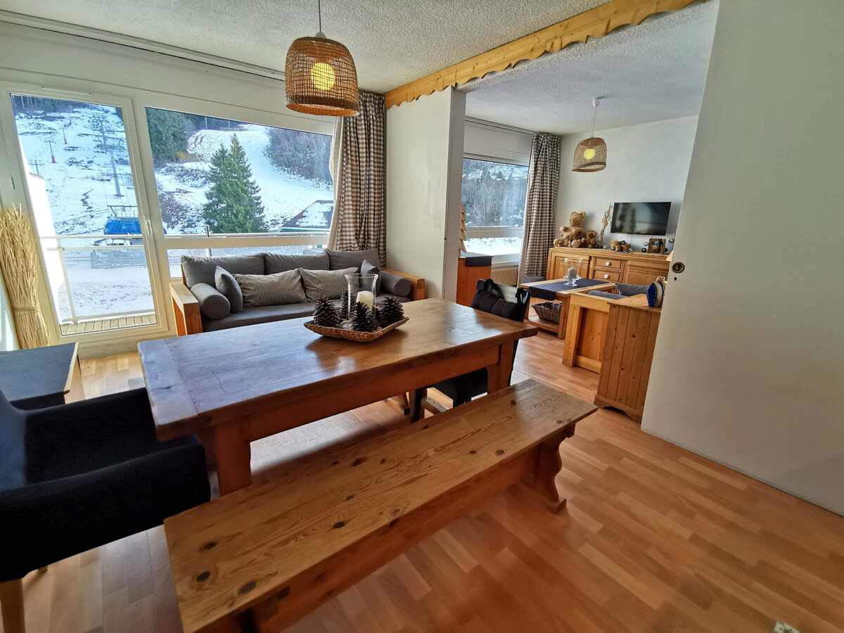 Appartement 7 couchages, balcon vue piste aux Adrets-Prapoutel - Photo 21