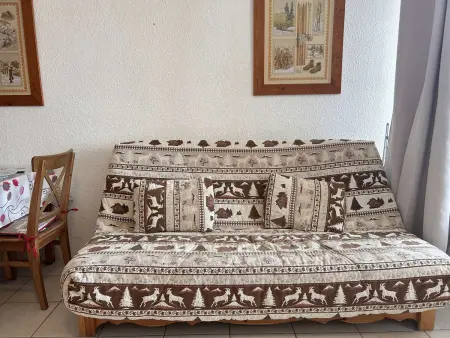 Appartement 2 pièces avec balcon vue pistes à Risoul, 6 personnes : photo 2