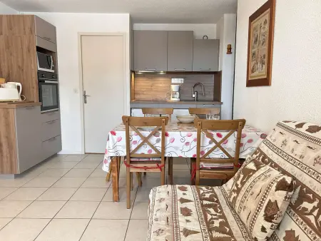 Appartement 2 pièces avec balcon vue pistes à Risoul, 6 personnes : photo 6