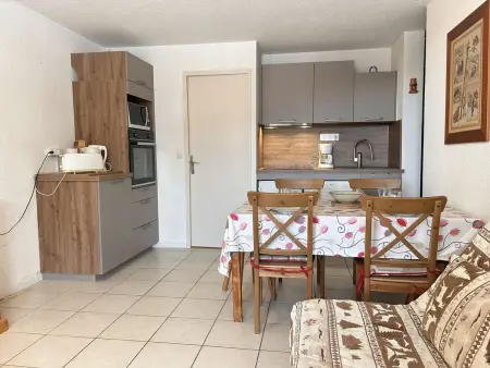 Appartement 2 pièces avec balcon vue pistes à Risoul, 6 personnes : photo 7