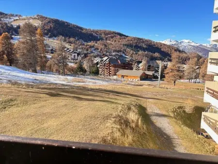 Appartement 2 pièces avec balcon vue pistes à Risoul, 6 personnes : photo 20