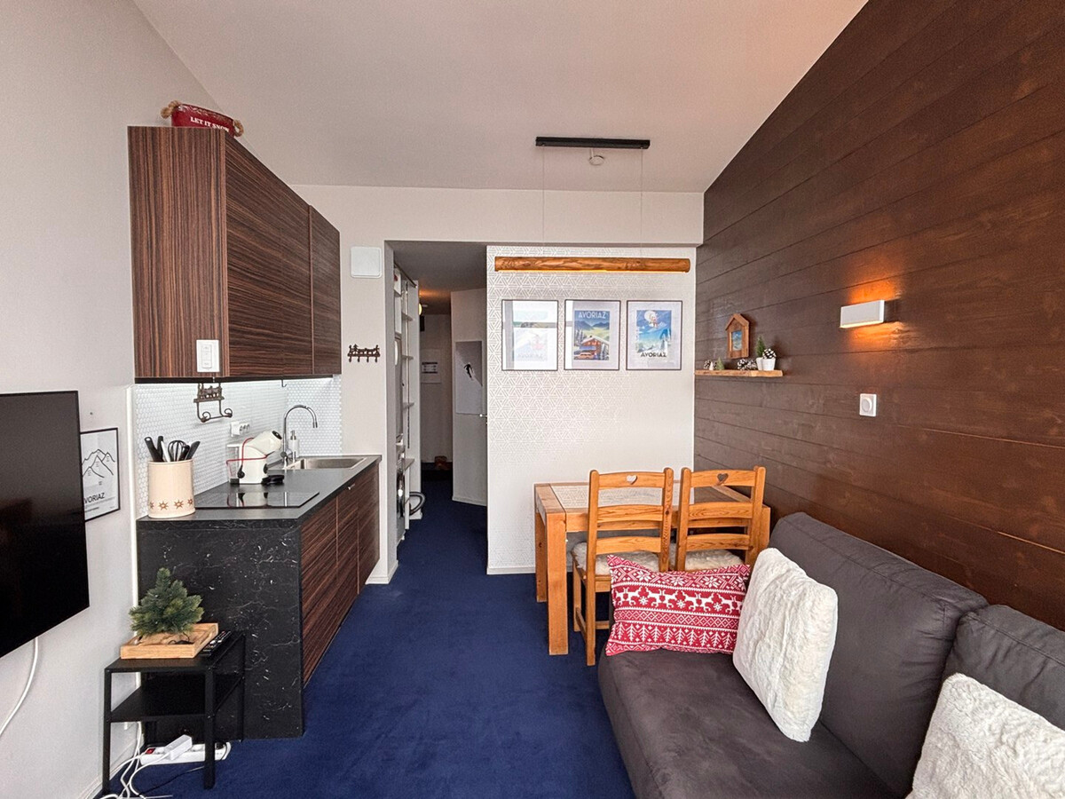 Appartement rénové Avoriaz, balcon sud, 5 personnes - Photo 1