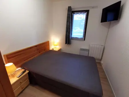 2 pièces cabine balcon piste, 6 pers. - Les Adrets : photo 6