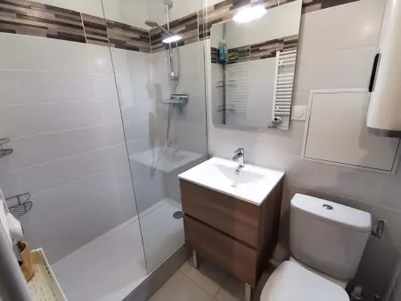 2 pièces cabine balcon piste, 6 pers. - Les Adrets : photo 9