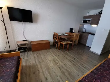 Studio aux pieds des pistes, balcon vue sud-est : photo 7