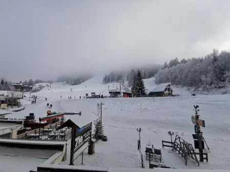 Studio aux pieds des pistes, balcon vue sud-est : photo 9