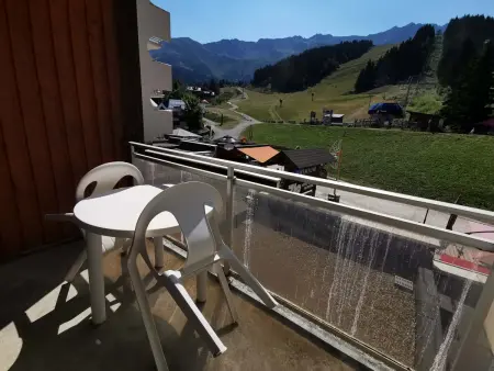Studio aux pieds des pistes, balcon vue sud-est : photo 10