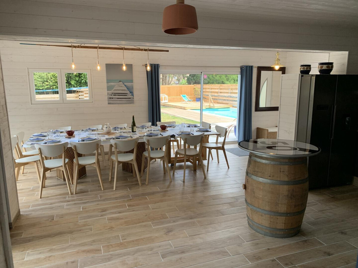 Gîte 7 chambres avec piscine chauffée à Jullouville - Photo 10