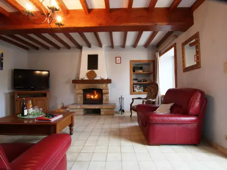Gîte 6 pers. près plage Flamanville, cheminée, animaux : photo 4