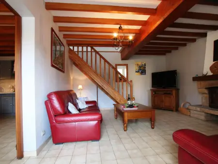 Gîte 6 pers. près plage Flamanville, cheminée, animaux : photo 5