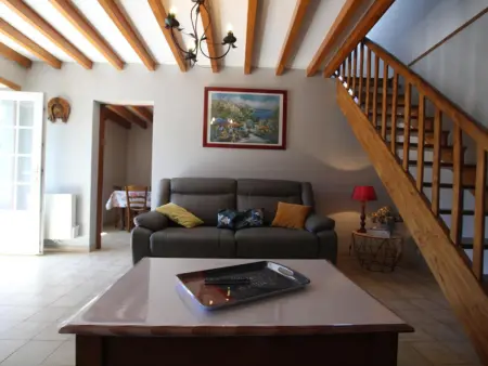 Gîte 6 pers. près plage Flamanville, cheminée, animaux : photo 7