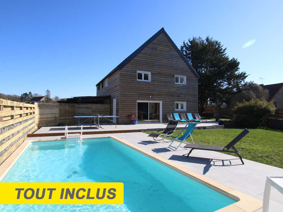 Gîte 10 pers. piscine chauffée à Jullouville - Photo 1